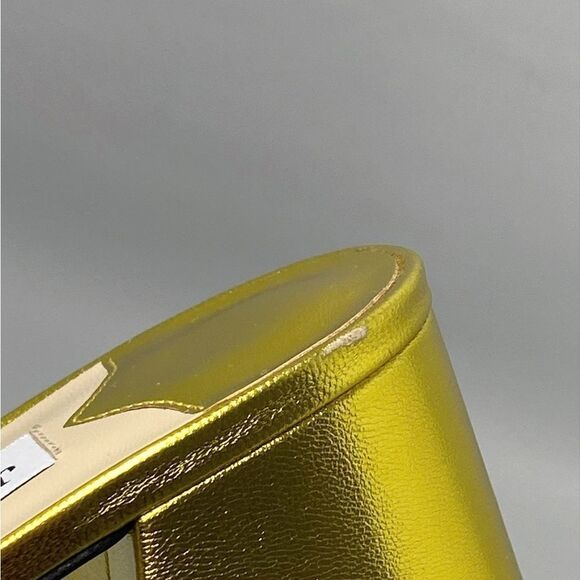 Jimmy Choo Minea Woven Raffia Sandals size 38 - Picture 9 of 12